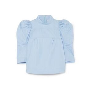 Chloé Pleated Cotton Top